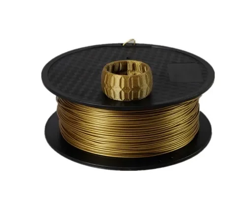 20% Metal +80% PLA 3d printer filament Metal PLA Filament 1.75mm Bronze Aluminum  Aluminium Copper impressora 3d filamento