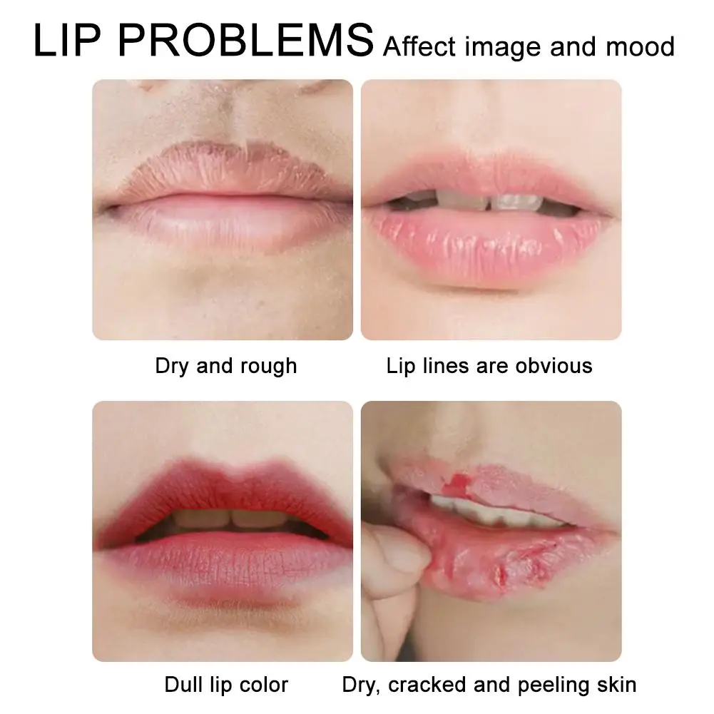 60g Hydrating Lip Mask Long Lasting Moisturizing Nourishing Repairing Relieve Dryness Fades Fine Lines Lip Care