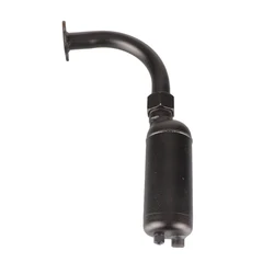 New Muffler Exhaust Pipe Removable Suitable for 49cc 60cc66cc80cc100cc 2 Stroke Electric Bicycle Motorcycle Exhaust Pipe Muffler