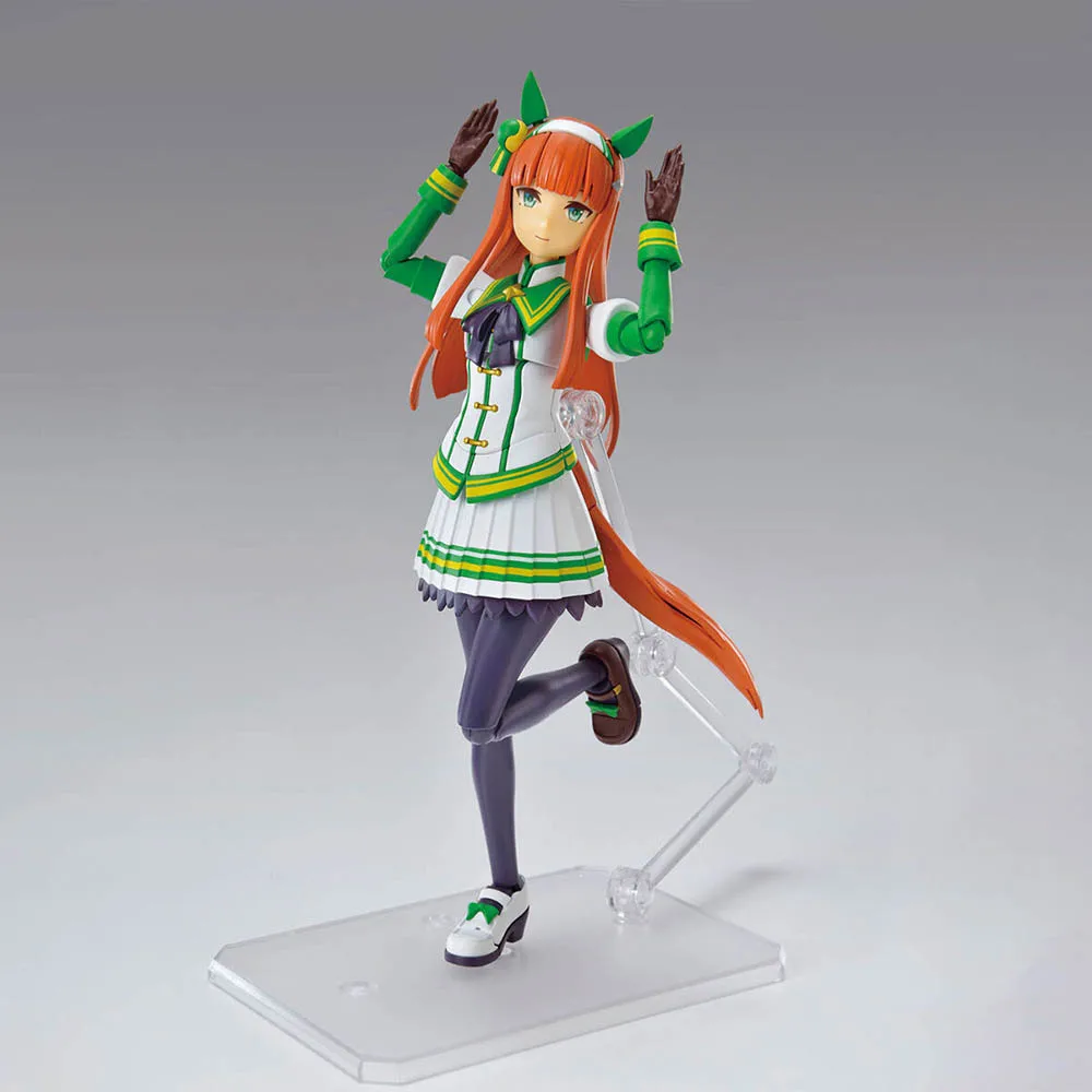 [In-Stock] BANDAI Figure-rise Standard Silence Suzuka (Uma Musume Pretty Derby) 15cm Assembly Anime Action Figure Model Toys