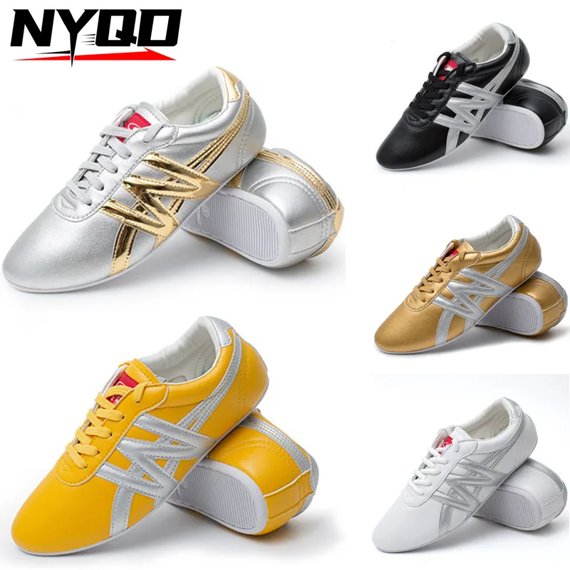 Martial Arts Competition Performance Shoes Tai Chi Practice Shoes Men Women Spring Autumn Breathable Lightweight Kung Fu Shoes