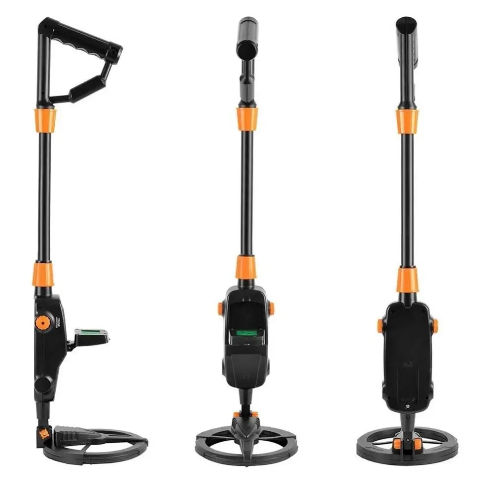 

LCD Display Underground Metal Detector High Sensitivity Audio Alarm Handheld Metal Finder Durable Ergonomics Metal Pinpointer