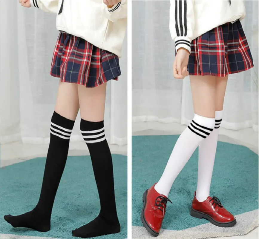 

Spring and Summer Thin Long Socks Women Socks Students Socks Over The Knee Socks for Girls Velvet Middle Tube Socks for Children