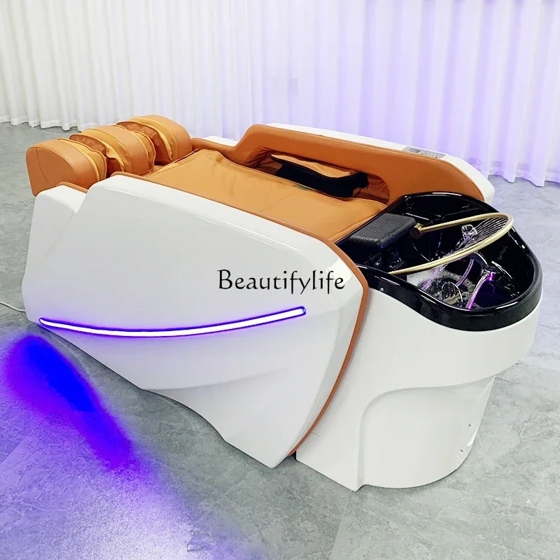 Water Circulation Automatic Massage Shampoo Bed Intelligent Heating Massage Shampoo Bed