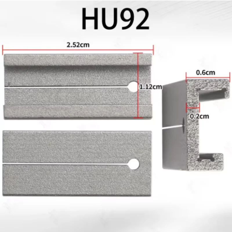 Professional HU92 Fixture Clamp for Key Duplicator Machine, Holding Jig Suitable for BMW No.67 Key Blanks