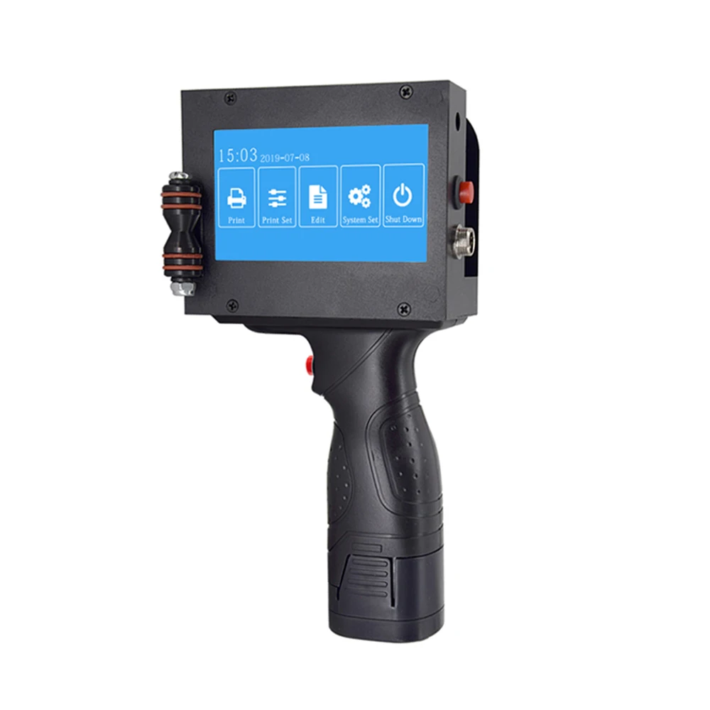 

25.4mm Handheld Printers Are Sold with Original Cartridges for Expiry Date Batch Code Time Serial Number Marking