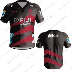 New Arrival Summer Crusaders Super Rugby Away Jersey 2024 Rugby Jersey Training Jersey Crusaders Kid Uniform For Adult&Kid Kit