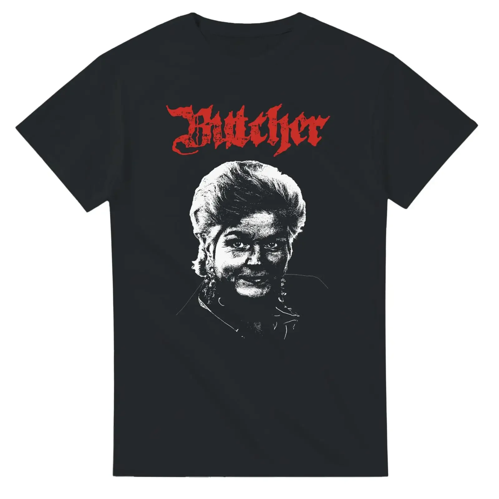 PAT BUTCHER Punk Metal T shirt vintage Washed Unisex Comfortable Versatile Soft designer clothes Stretched Breathable Slightly