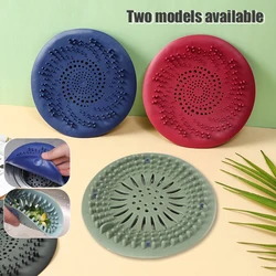 Silicone Round Sink Filter Shower Plug Kitchen Bathroom Universal Anti-blocking Sink Strainer Stopper Home Drain Cover Hair Trap