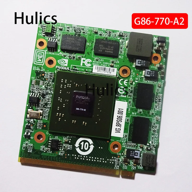 

Hulics Used FOR Acer Aspire 5920G 5520 5920 VG.8PS06.001 8600 8600M GS G86-770-A2 256MB Graphics Video Display Card