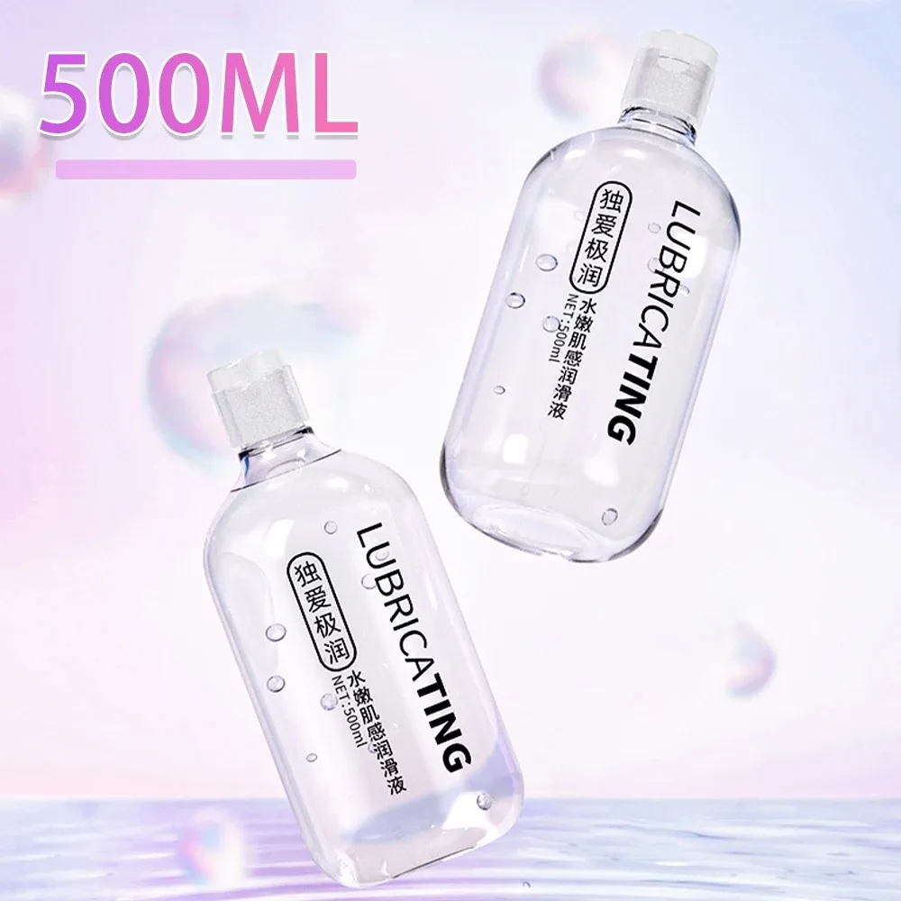 500 مللي ألعاب جنسية لتشحيم الجسم الكبير للبالغين مهبل تزييت الجنس أنثى الجنس تزييت دسار الشخصية التشحيم الشرجي هلام 18 ديك