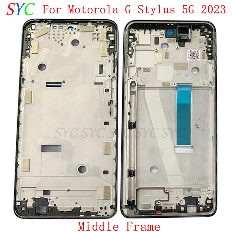 

Middle Frame Center Chassis Cover Metal Housing For Motorola Moto G Stylus 5G 2023 Phone LCD Frame Repair Parts