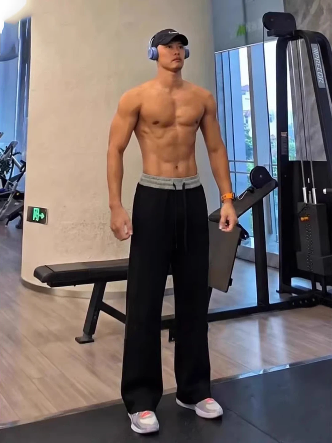 

Мужские спортивные брюки Bla Double Waist Fitn: повседневные прямые штаны-джоггеры для весны, цветные, Cleanfit Knife Pants