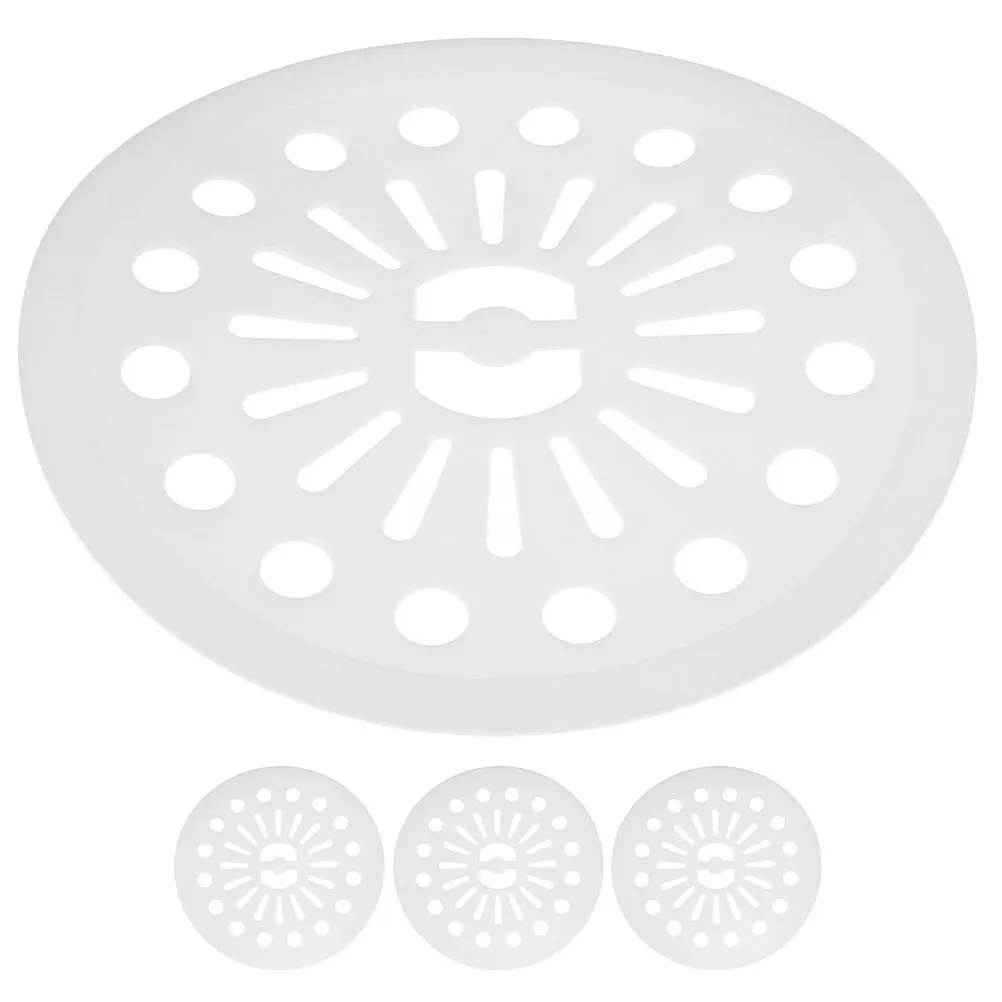 

4Pcs 22Cm White Pressure Pad for Washing Machine Spin Cap Cover Dehydration Barrel Clothes Pressing Piece Thickened Plastic