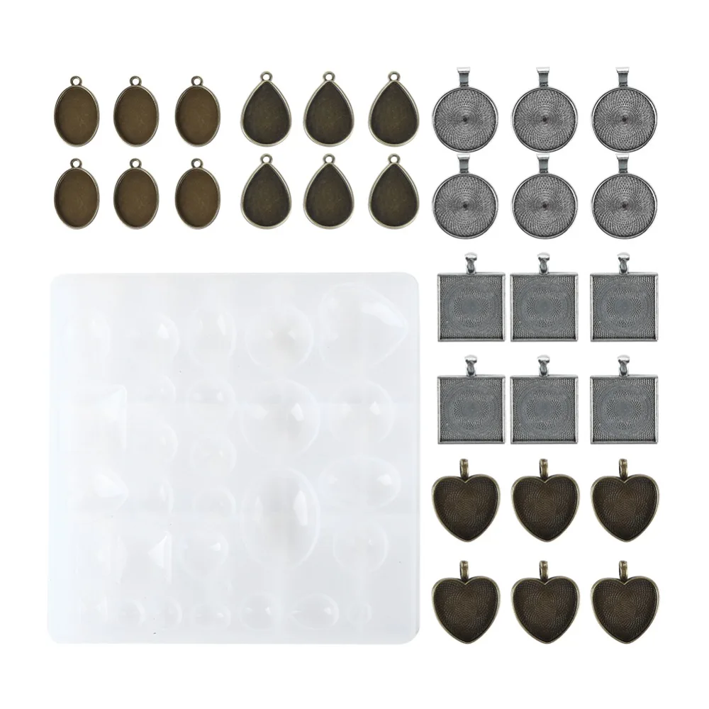 

1 комплект, изысканный металлический материал, подвесная основа, 5 стилей, поднос для подвески, ювелирные изделия, инструмент «сделай сам», ремесло «сделай сам»