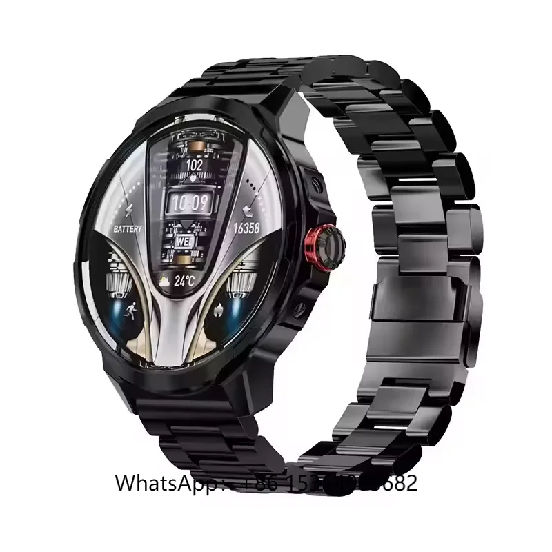 

2024 SK50 Smart Watch for Men High Quality 1.93 Inch Screen IP67 Waterproof TFT Display BT Call Outdoor Sports Calendar Function