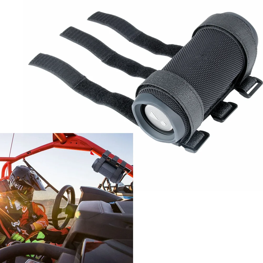 

Регулируемое крепление для динамиков UTV с 2 ремнями, портативный держатель для динамиков, подходит для ролл-баров диаметром от 1,5 до 2,5 дюймов, для Polaris RZR Range