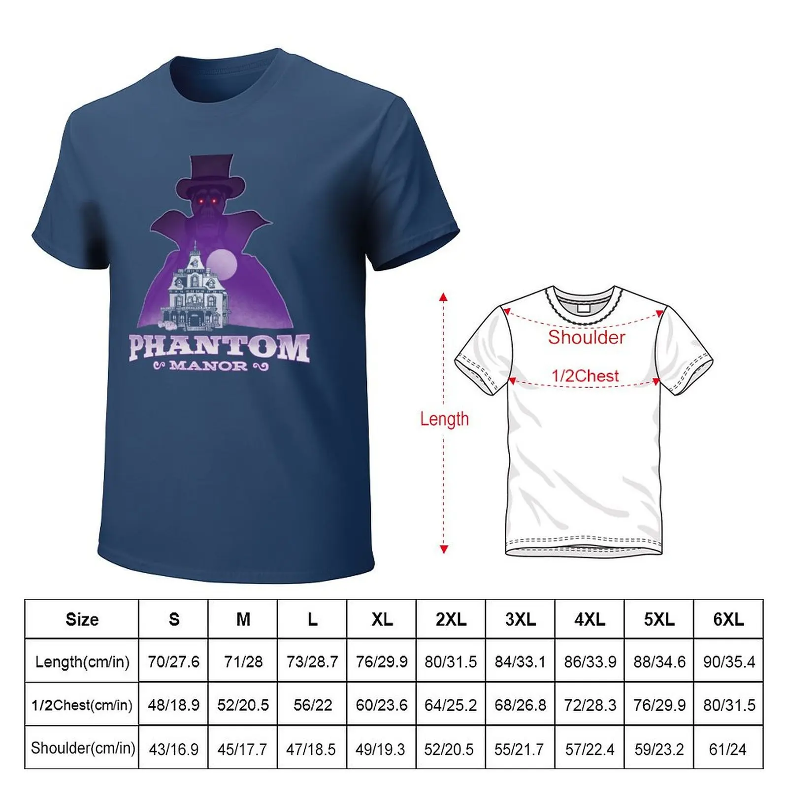 Phantom Manor T-Shirt sublime quick drying vintage heavy weight t shirts for men