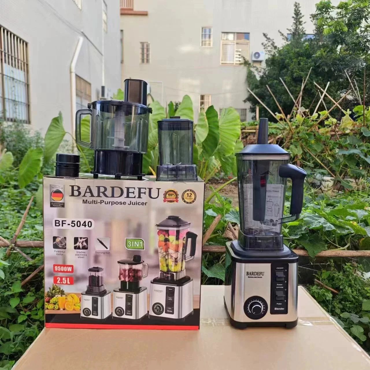 

6 In 1 Blenders Machine 9500w Electric Food Processor Crest Silver Bardefu 3 In 1 Heavy Duty Commercial Mixer And Grinder Juicer