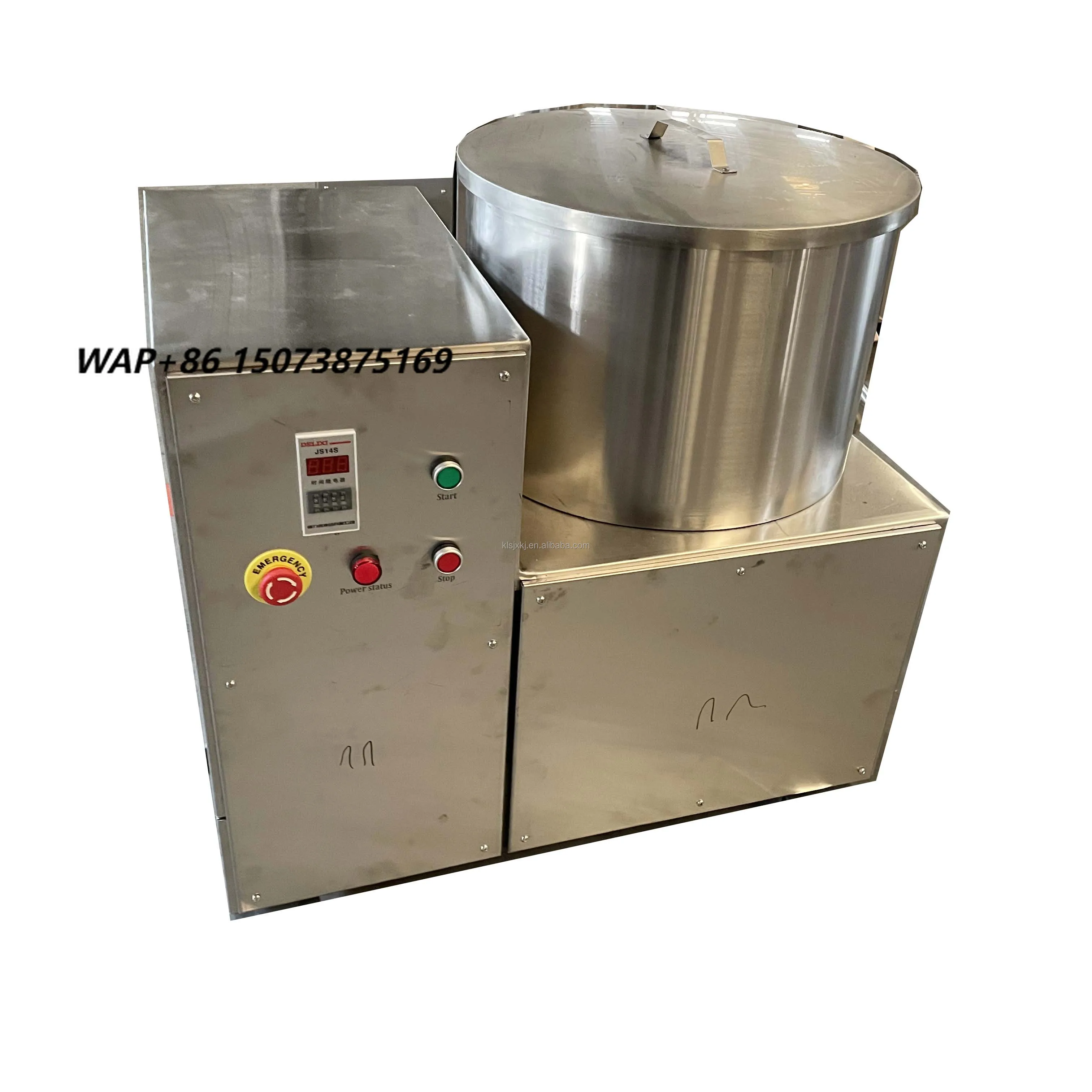 KLS Industrial Fruit Vegetables Centrifugal Dewatering Potato Chips Deoiling Machine Vegetable Dehydrator