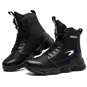 Herren Motorradstiefel, Motorradfahrschuhe, schwarzer Knöchel, Schutzstiefel, vier Stationen 8 Hauptverkaufsschuh Moto - №4