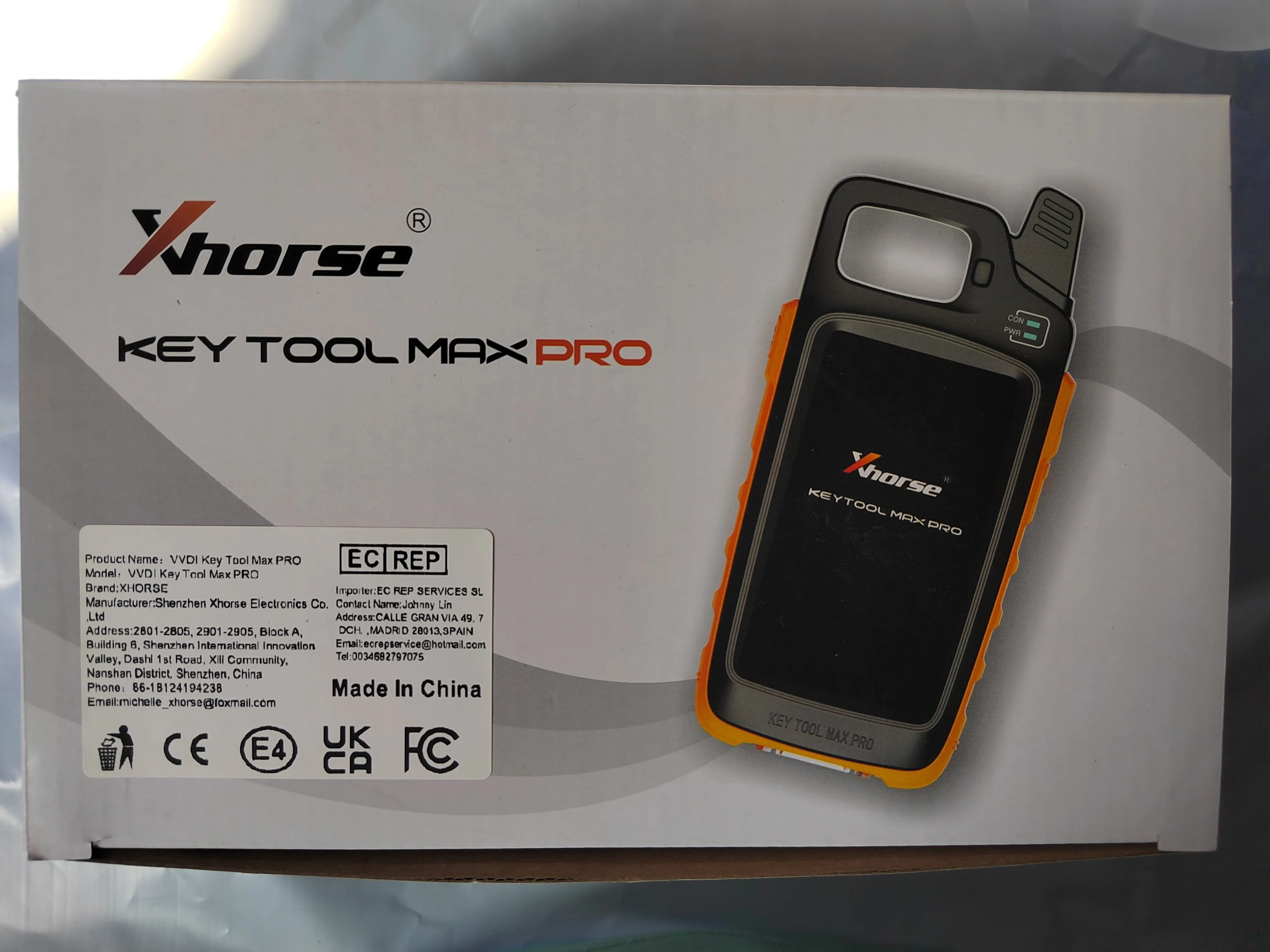 Xhorse VVDI Key Tool Max Pro with MINI OBD Tool Function Work with DOLPHIN XP-005, XP005L, Condor MINI Plus, MINI Plus II