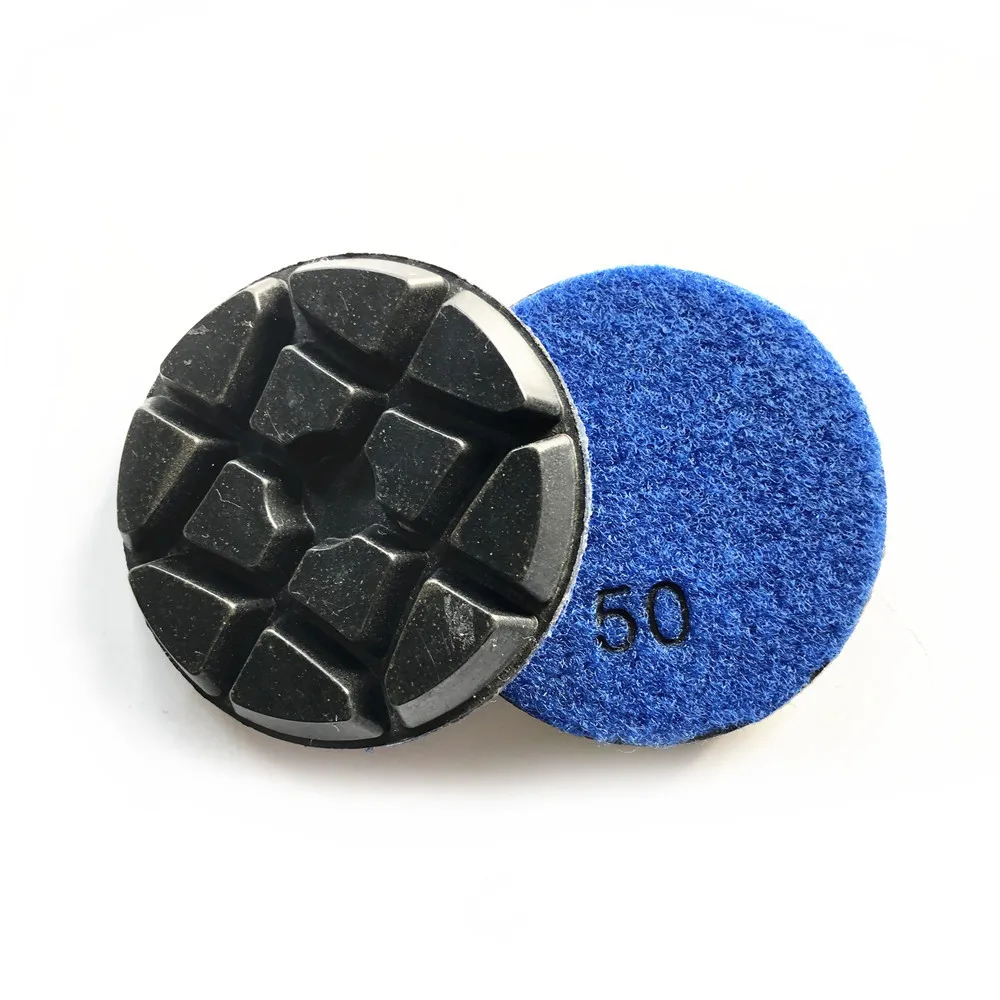 

3"80mm Diamond Dry Polishing Pad Epoxy Floor Curing Ground Grinding Pad For Renew Stone Marble Granite Concrete Terrazzo Floor