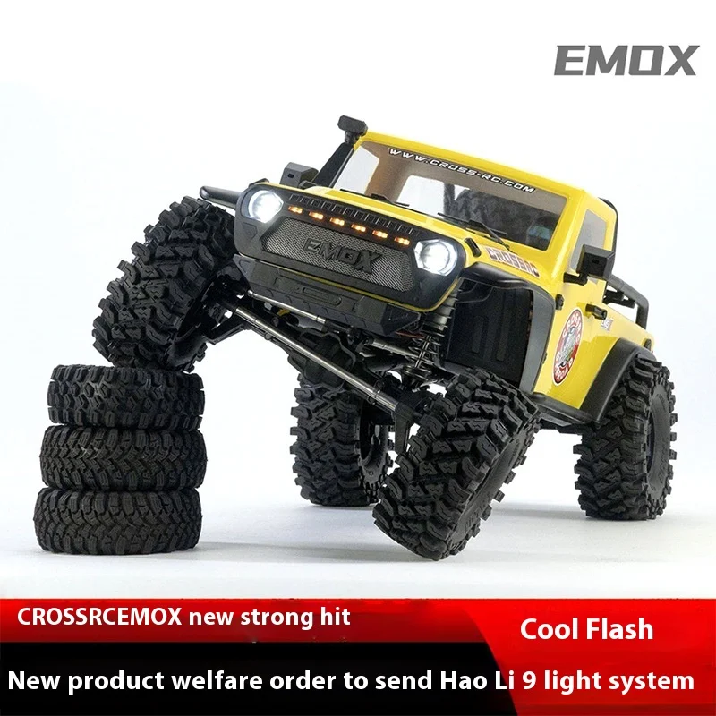 CROSSRC remote control car EMO X pickup truck 1/8 climbing car off-road RTR dual speed door bridge differential lock