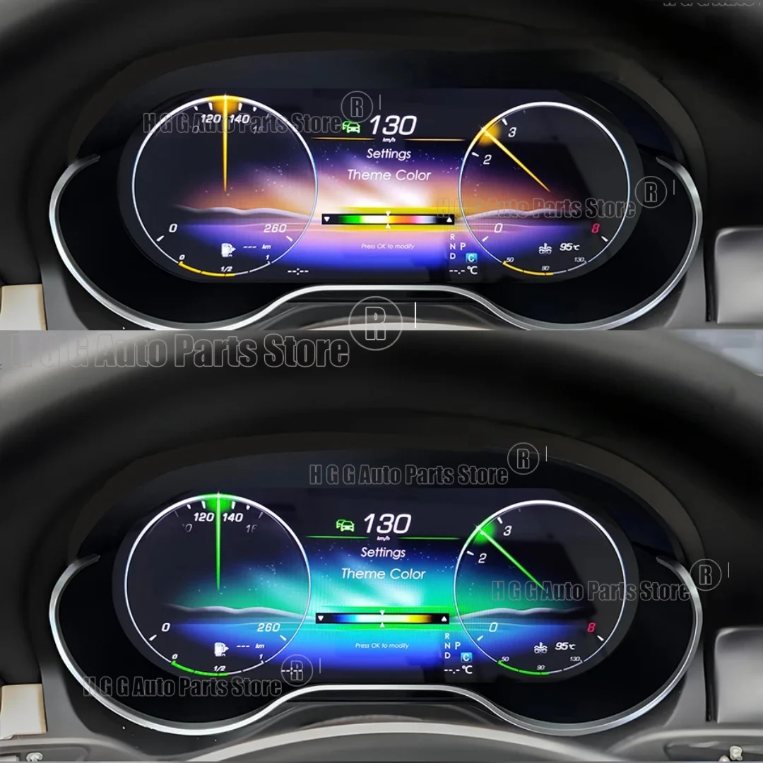 LCD Digital Instrument Panel For Mercedes Benz GLA CLA A CLASS C117 X156 W176 2013-2019 Virtual Cockpit Speedmeter Dashboard