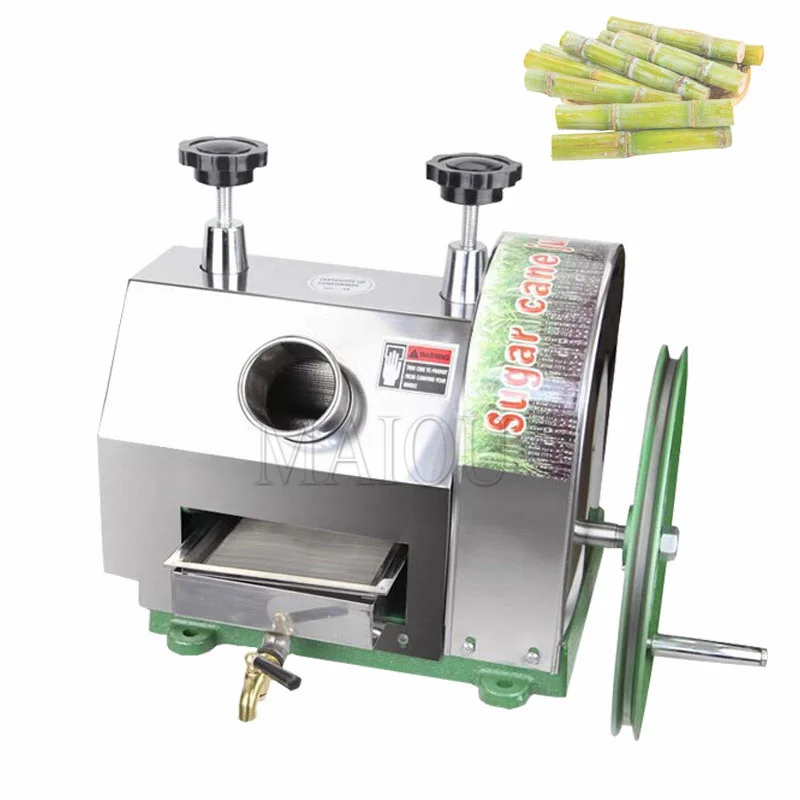 Commercial Sugarcane Juicer Manual Stainless Steel Desktop Sugarcane Juicer Sugar Cane Machine Crusher