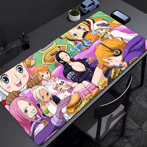 Gaming Mouse Pad ONE PIECE Nico·Robin Accessories Office Gamer Keyboard Desk Mat Non-Slip ground mat PC HD gift Anime Mousepad
