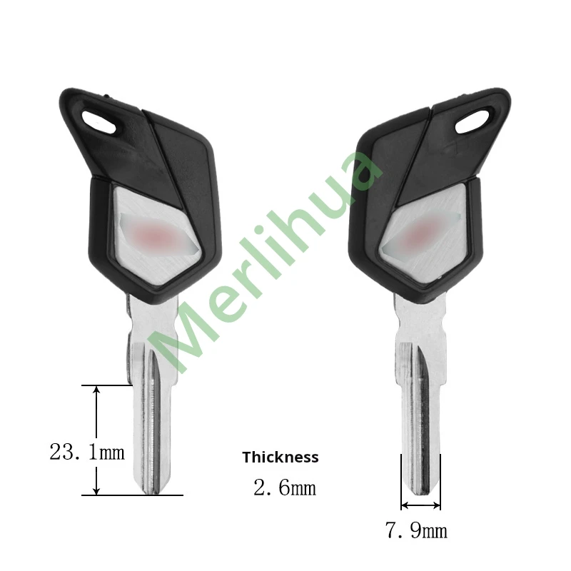 MV Augusta motorcycle key, suitable for: MV Augusta 800, F3, F4, 750, 920, 1000 Italian motorcycle key(Can install chips).