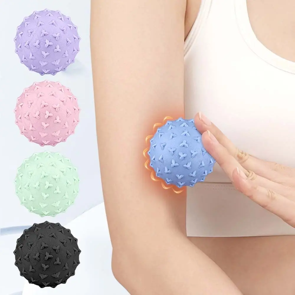 

Yoga Therapy Balls Massage Ball Muscle Relaxation Massage Training Yoga Therapy Balls Plantar Acupoints Foot Massager
