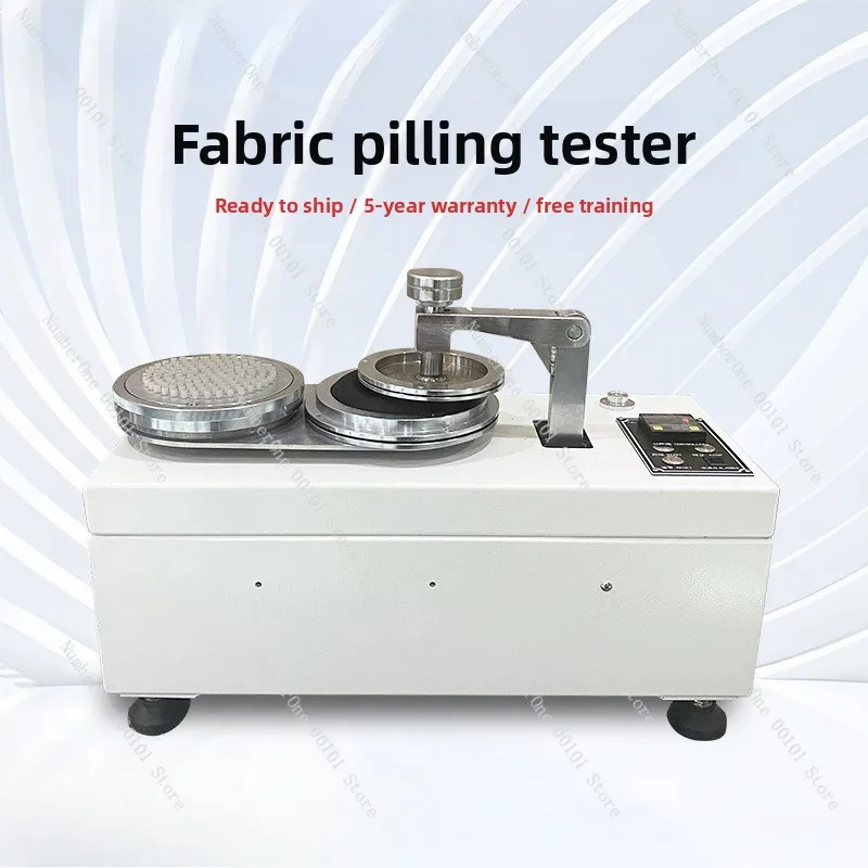 Fabric pilling tester - textile, apparel, and leather abrasion resistance tester (circular track method)