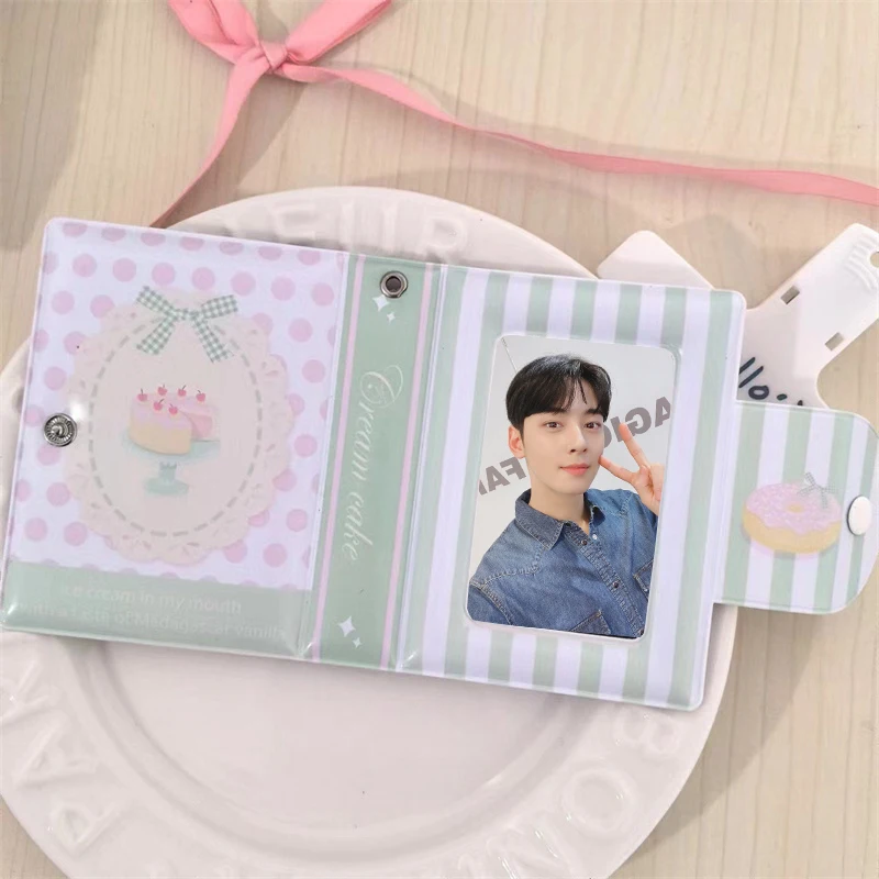 Postcard Organizer Card Book 3 Inch Idol Photo Card Card Book Album For Photographs Kpop Album Collector Card Loose-leaf Binder