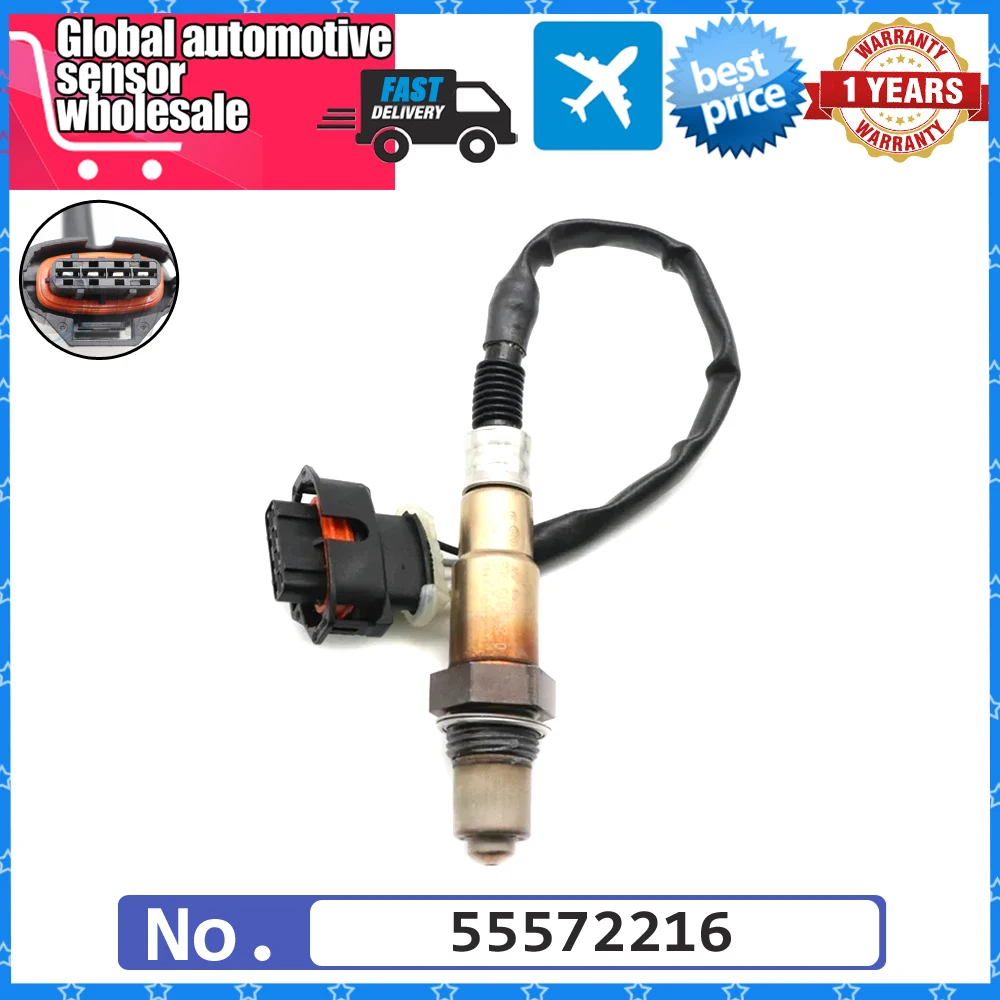 Car NEW Air Fuel Ratio Sensor Lambda O2 Oxygen Sensor Downstream For Chevrolet Cruze Limited Trax Sonic 11-16 1.4L 1.8L 55572216