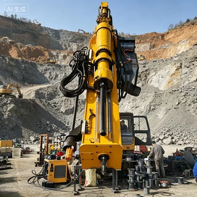 Durable Integrated Hydraulic Rock Drill and Splitter With High Penetration Rate Suitable for Mining and Aggregate Exploitation