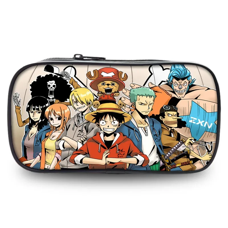 ONE PIECE pencil bag creative pencil bag Luffy Roronoa Zoro