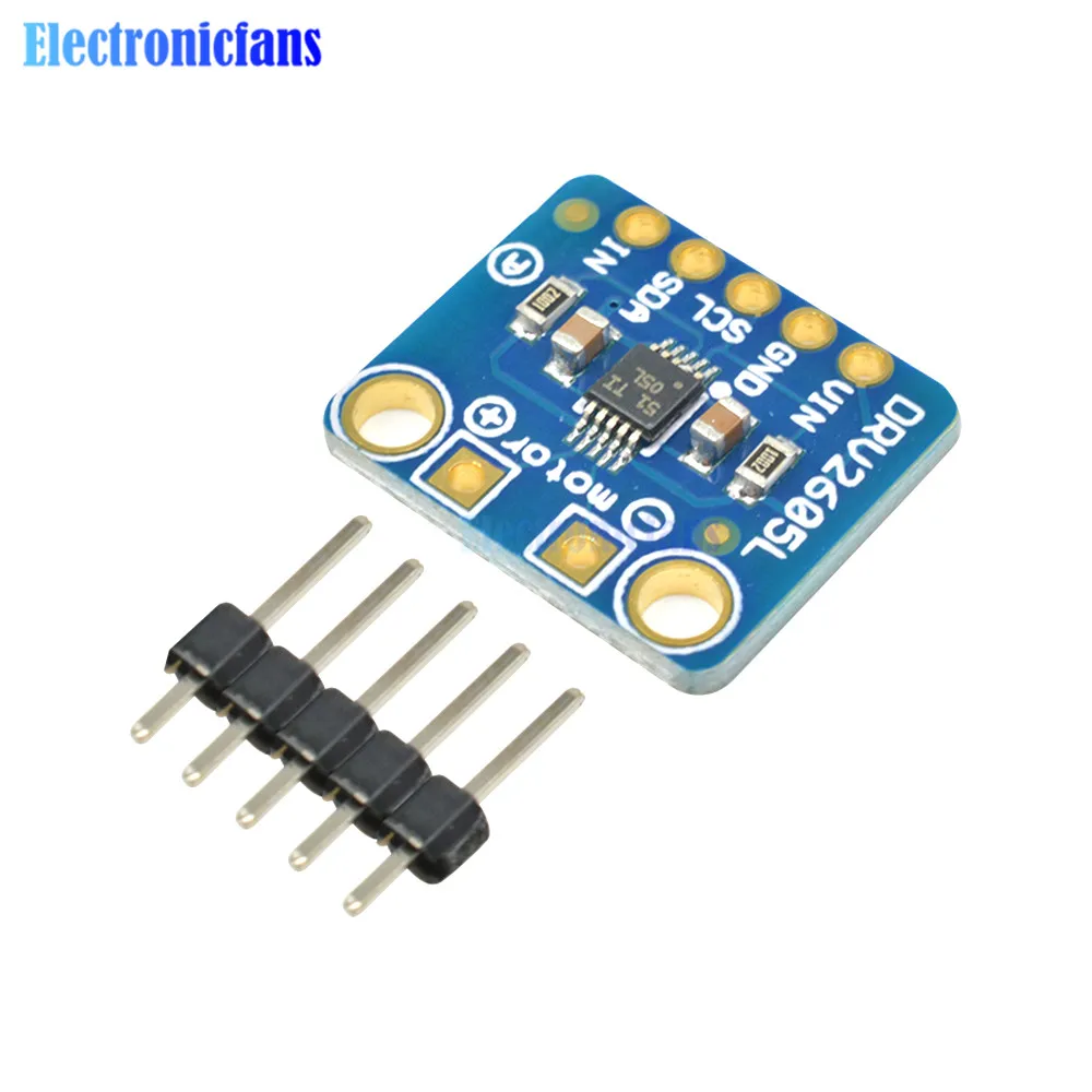 1pcs DRV2605L לתחושה בקר מנוע נהג הבריחה לוח מודול I2C IIC ממשק עבור Arduino פטל Pi