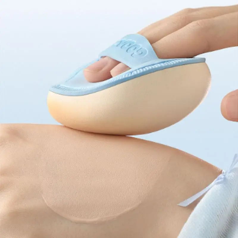 وسادة هوائية من مارشميلو، بودرة أساس منتفخة، مكياج خاص، أداة مكياج شفافة للاستخدام الجاف والرطب