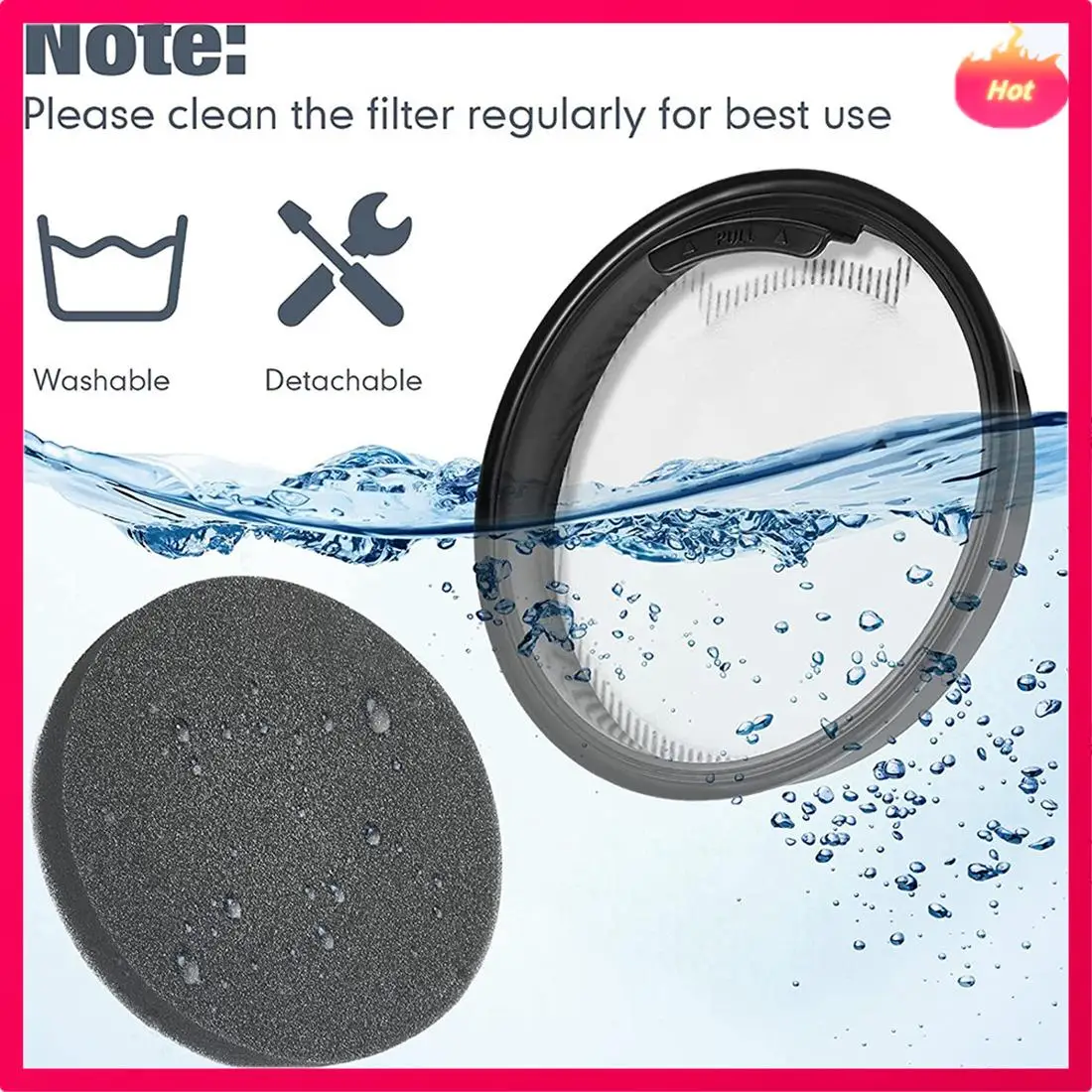 AD-3 шт. сменные HEPA-фильтры для Eureka NEN110B NEN110A Whirlwind легкие запасные части для пылесоса без мешка