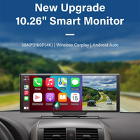 EHY802 10.26 inch front 4K rear 1080P Car Radio PND BT wireless carplay Android Auto GPS FM Wifi MP5 Mirrorlink Radio