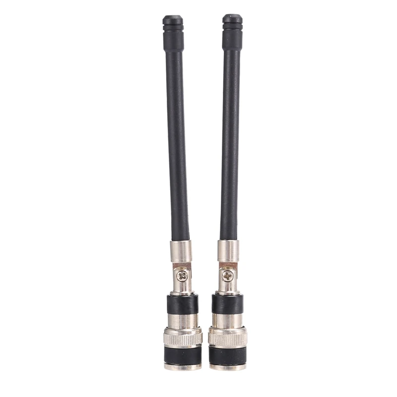 2 PCS BNC UHF Microphone Antenna For Shure PGX24 SLX24 SLX4 PG58 SM58 BETA58 Series Wireless Mic