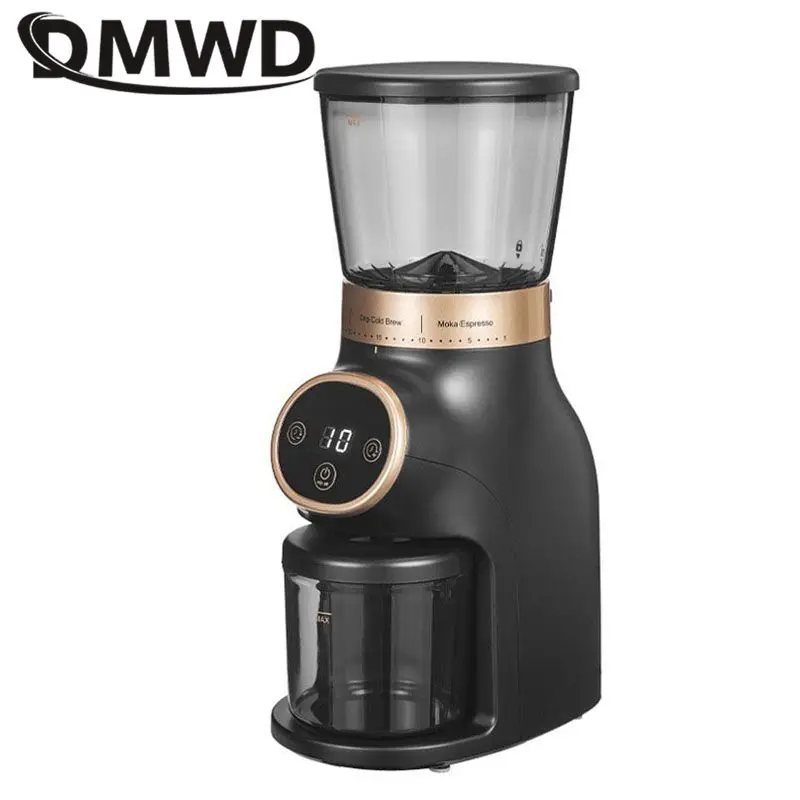 

DMWD 31 Gear 275G Electric Coffee Grinder Bean Mill Grains Spices Grinding Machine Powder Maker Food Crusher Herbs Cutter 220V