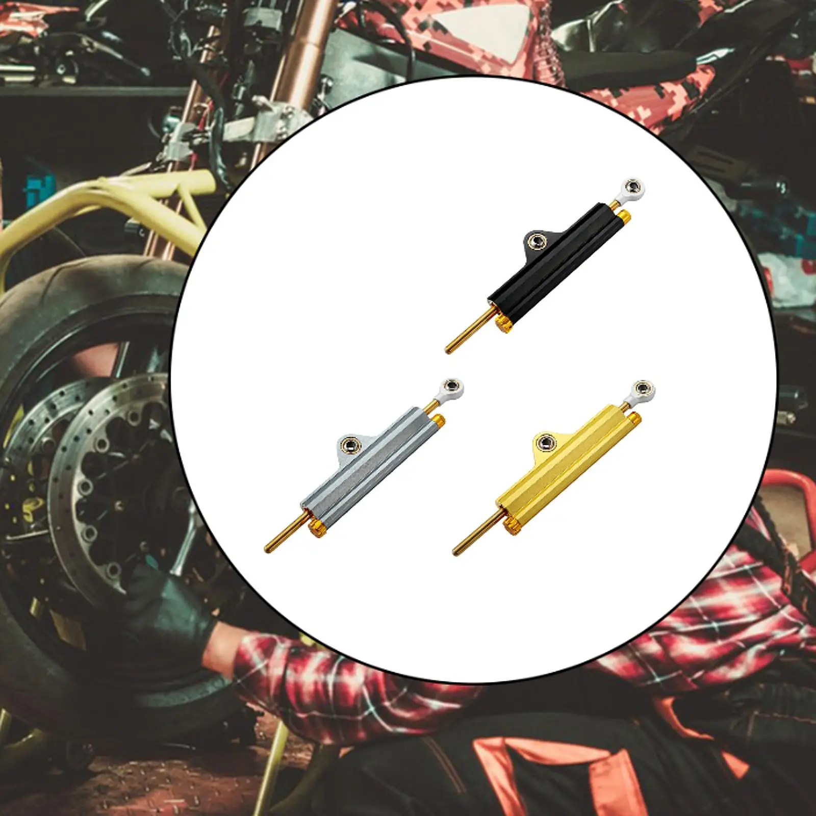 

Motorcycle Steering Damper High Performance Aluminum Modification Parts
