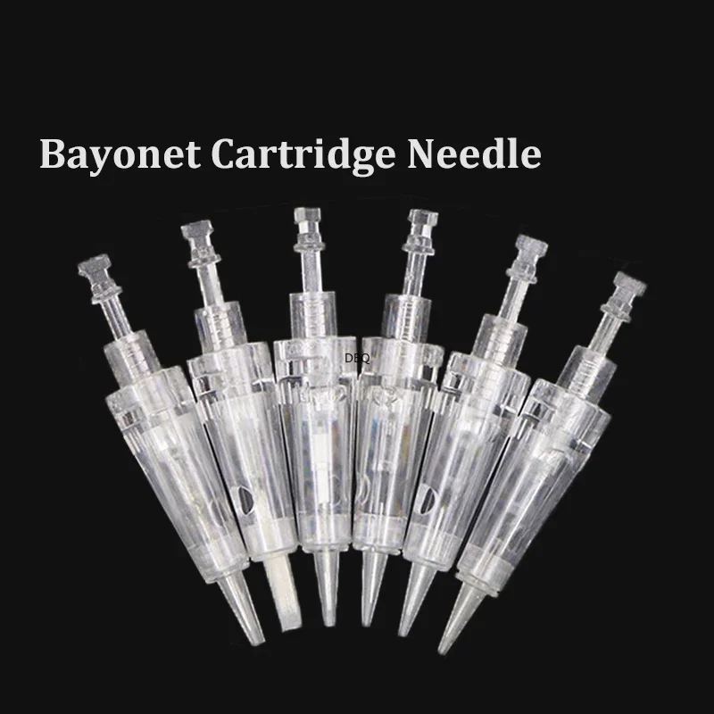 100pcs Bayonet Tattoo Cartridge Needles Disposable Needles for Tattoo Machine Eyebrow Eyeliner Permanent Makeup