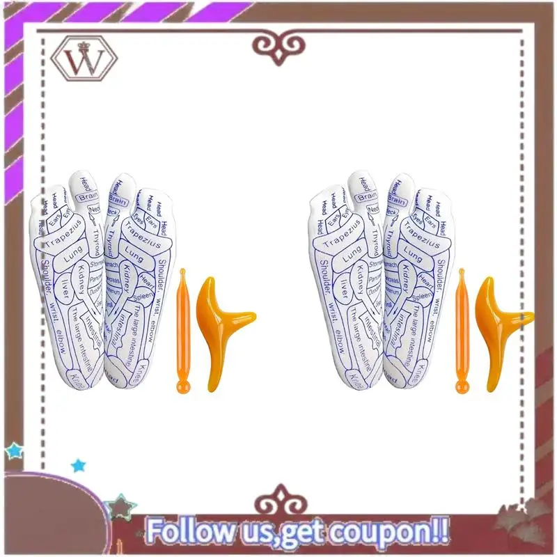 

A95D-4X Reflex Socks, Socks Z100, Reflexology Socks With Tools, Acupressure Reflexology Foot Massage Sock For Men