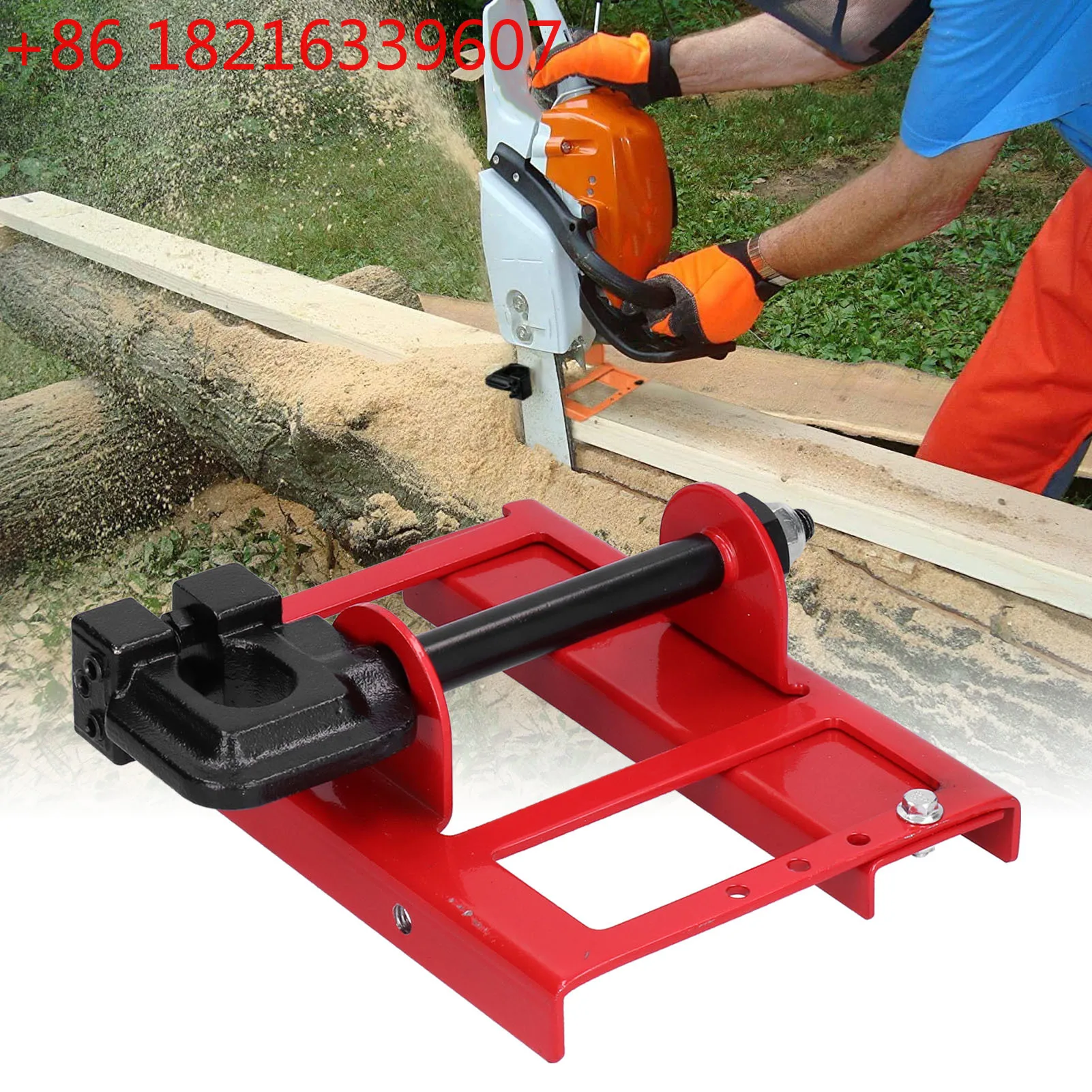 TAO Hardware Chainsaw Mill Lumber Cutting  Vertical Mini Portable Wood Timber Milling Attachment Timber Chainsaw Attachment