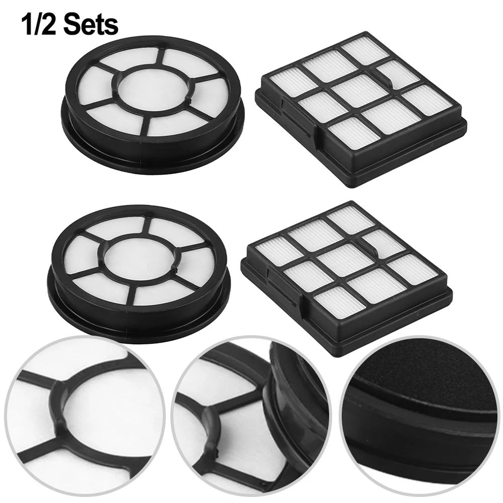 

1/2 Set Washable And Reusable Vacuum Cleaner Filters For Basic Bagless Vacuum Cleaners 16H-71EU4, VCM43B16H B07C41FMF1