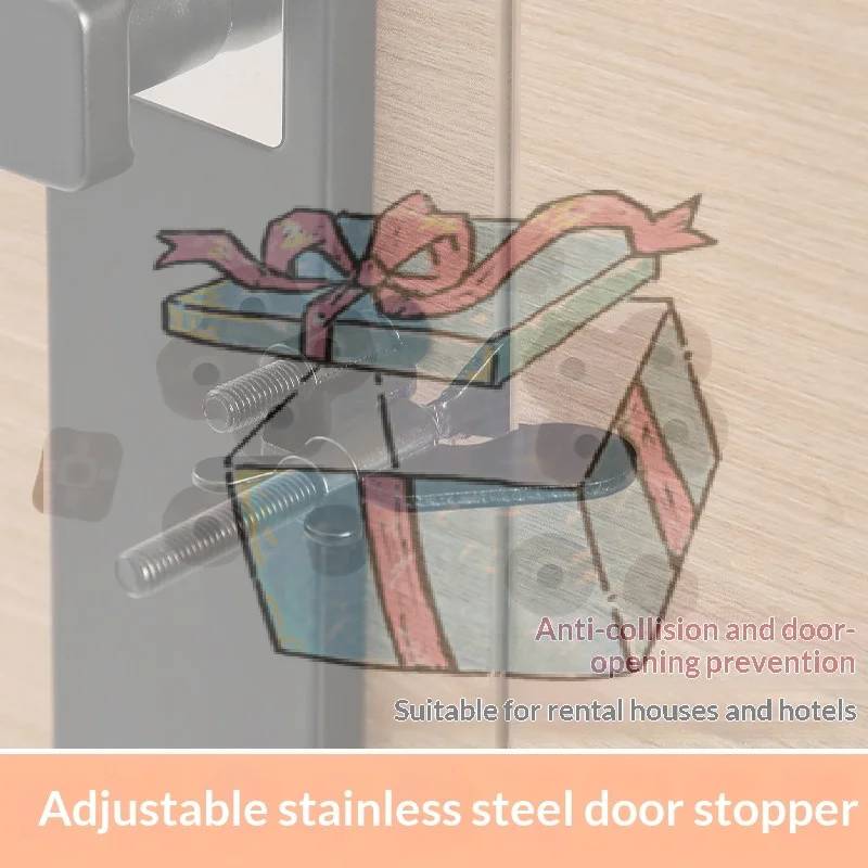 【CCA】Privacy Extra Security Lock Anti Theft Travel Inside Door Locks For Traveling Home Bedroom Apartment